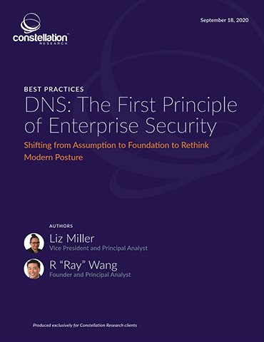 DNS: The First Principle Of Enterprise Security